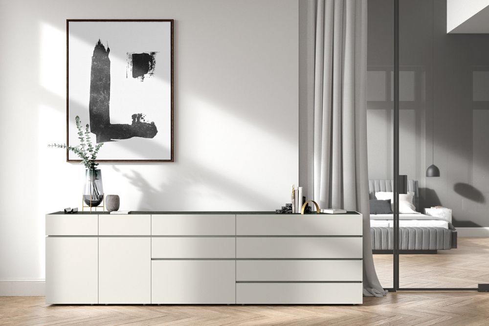 Modernes Sideboard Lack hell